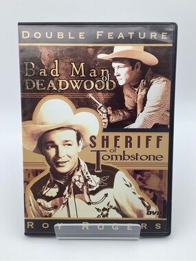 Roy Rogers Double Feature: Bad Man of Deadwood / Sheriff of Tombstone DVD